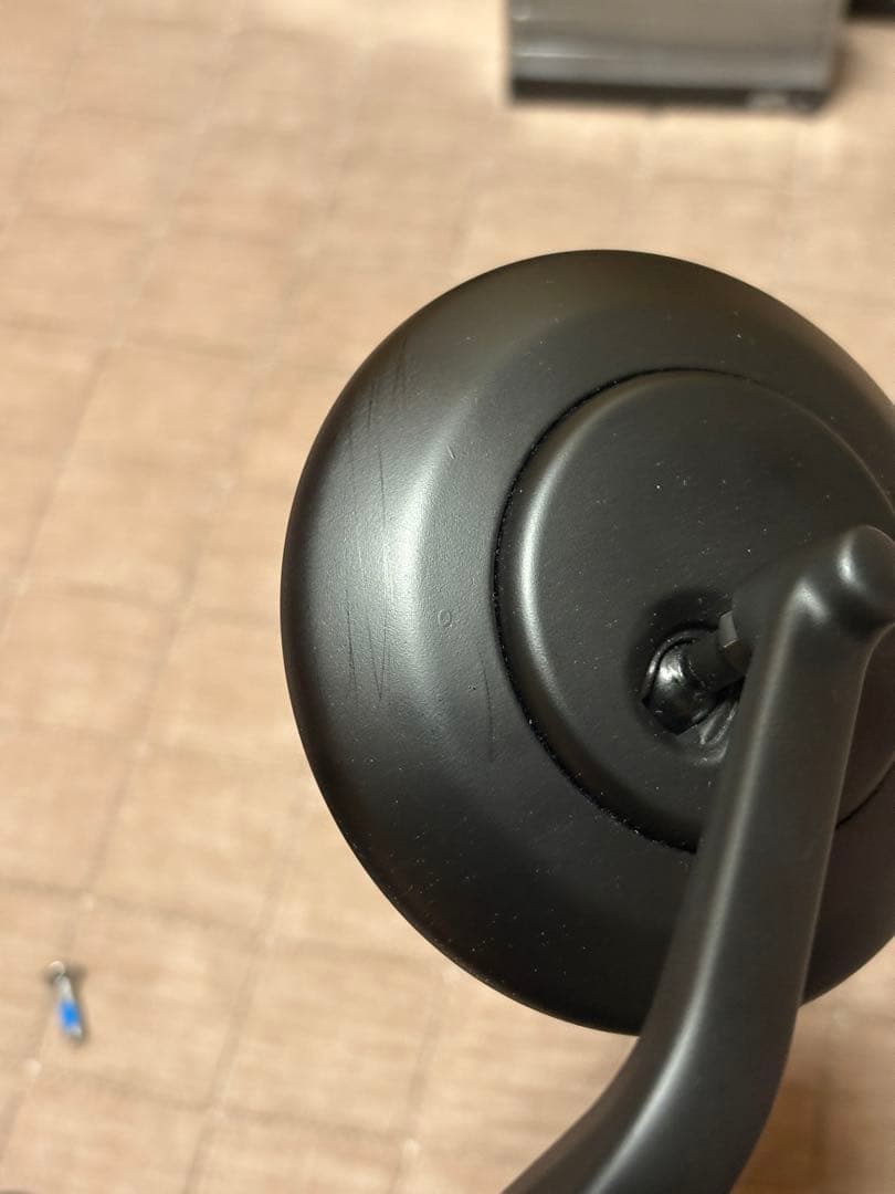 トライアンフ純正オプション　バーエンドミラー バーエンドフィニッシャー付き