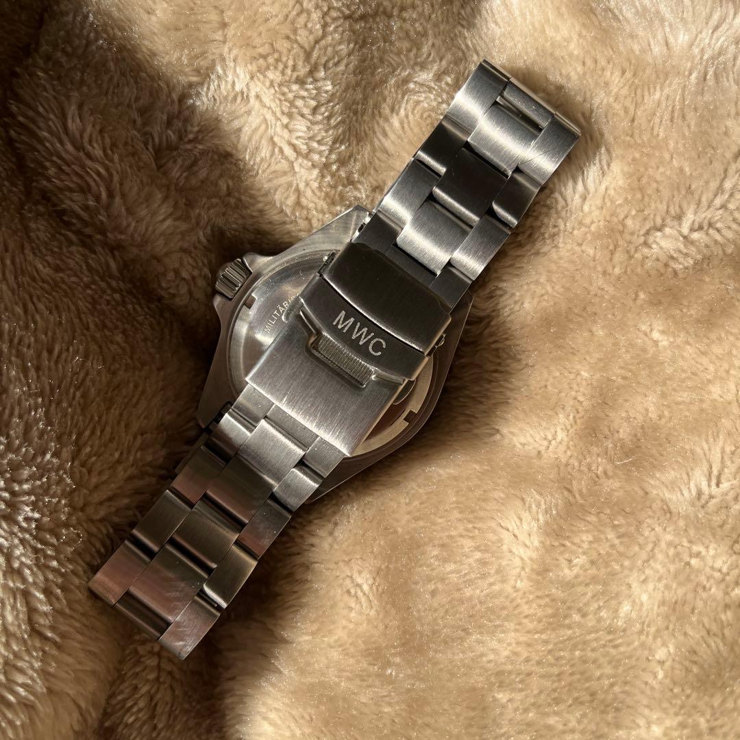 z*k様 美品 MWC ステンレス Steel クオーツ ミリタリーダイバーズウ