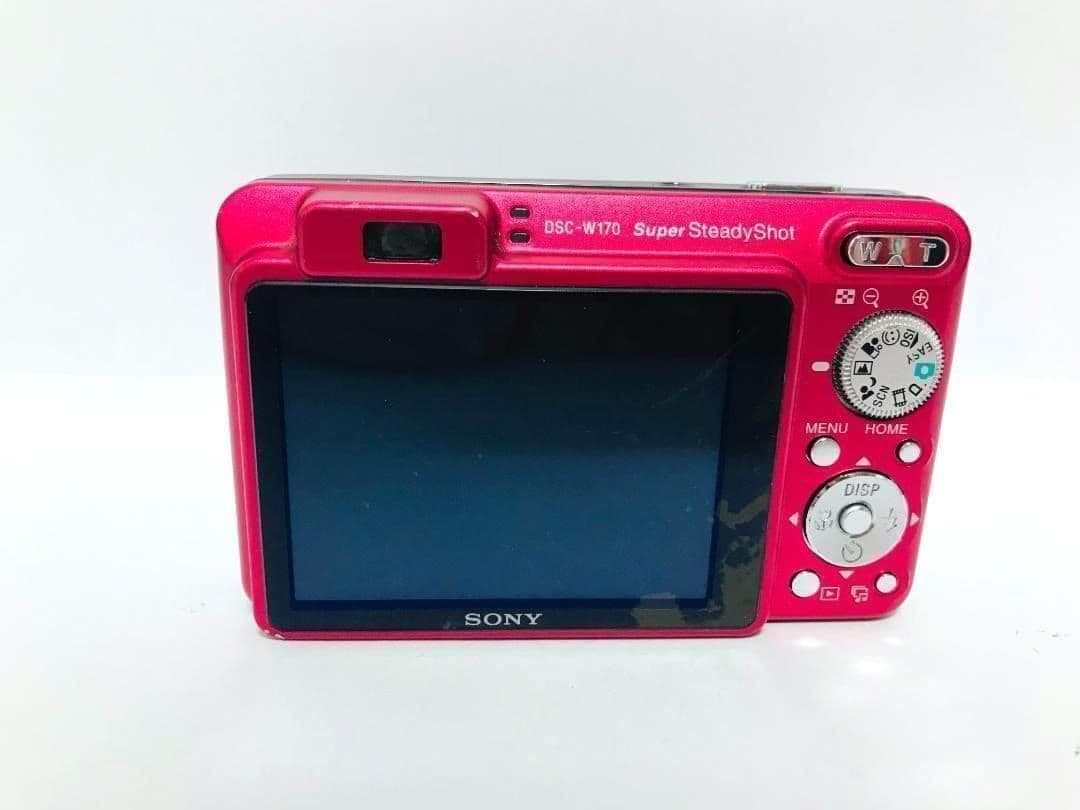 【お値下げ歓迎】SONY Cyber-shot DSC-W170 レッド