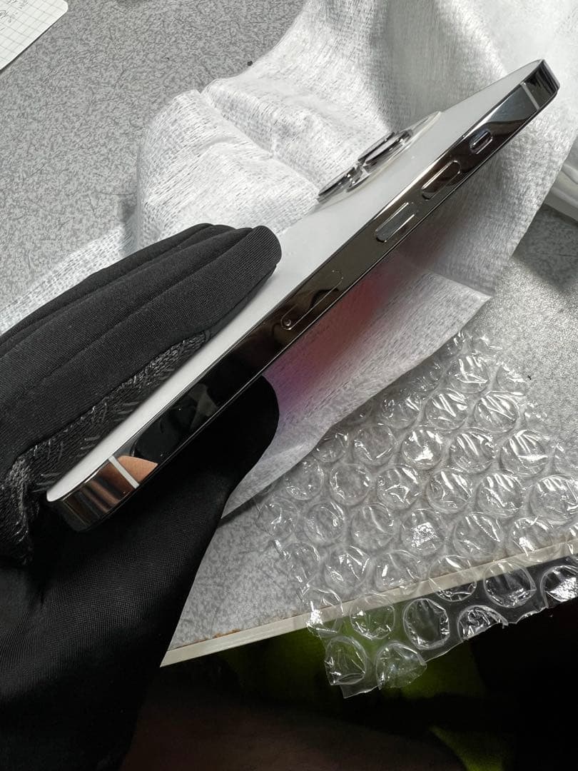 iPhone13pro 256 バッテリー100% 美品シルバー