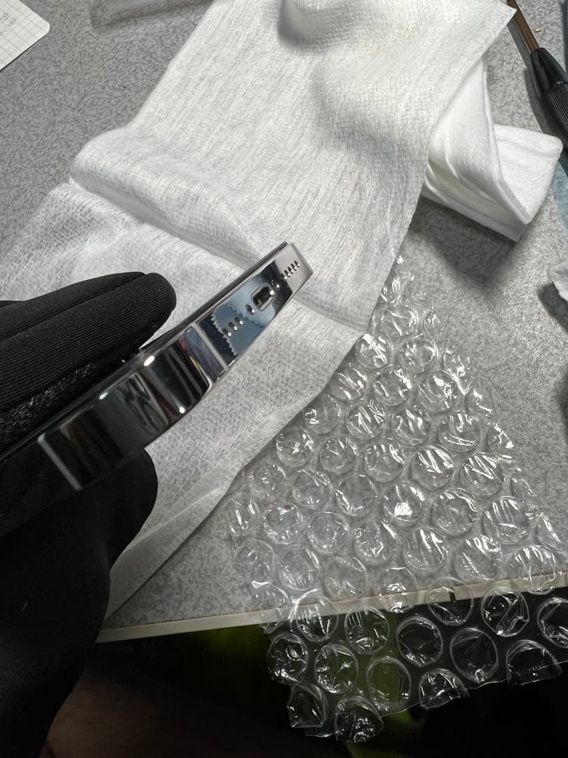 iPhone13pro 256 バッテリー100% 美品シルバー