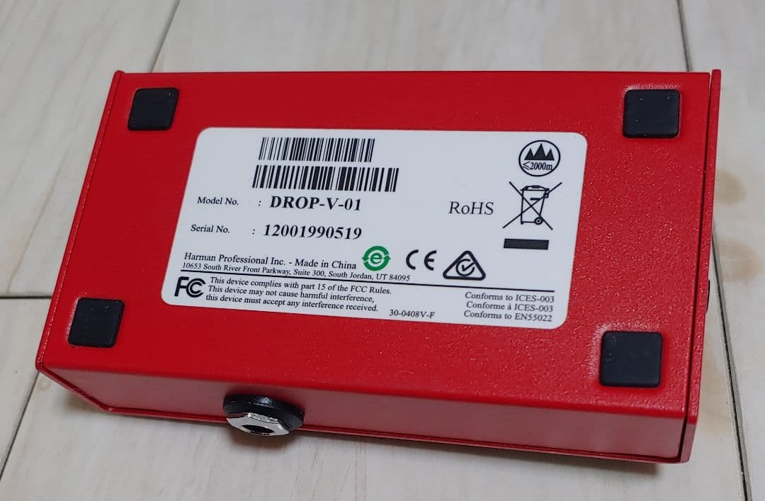 DigiTech DROP　V-01 箱 アダプターつき