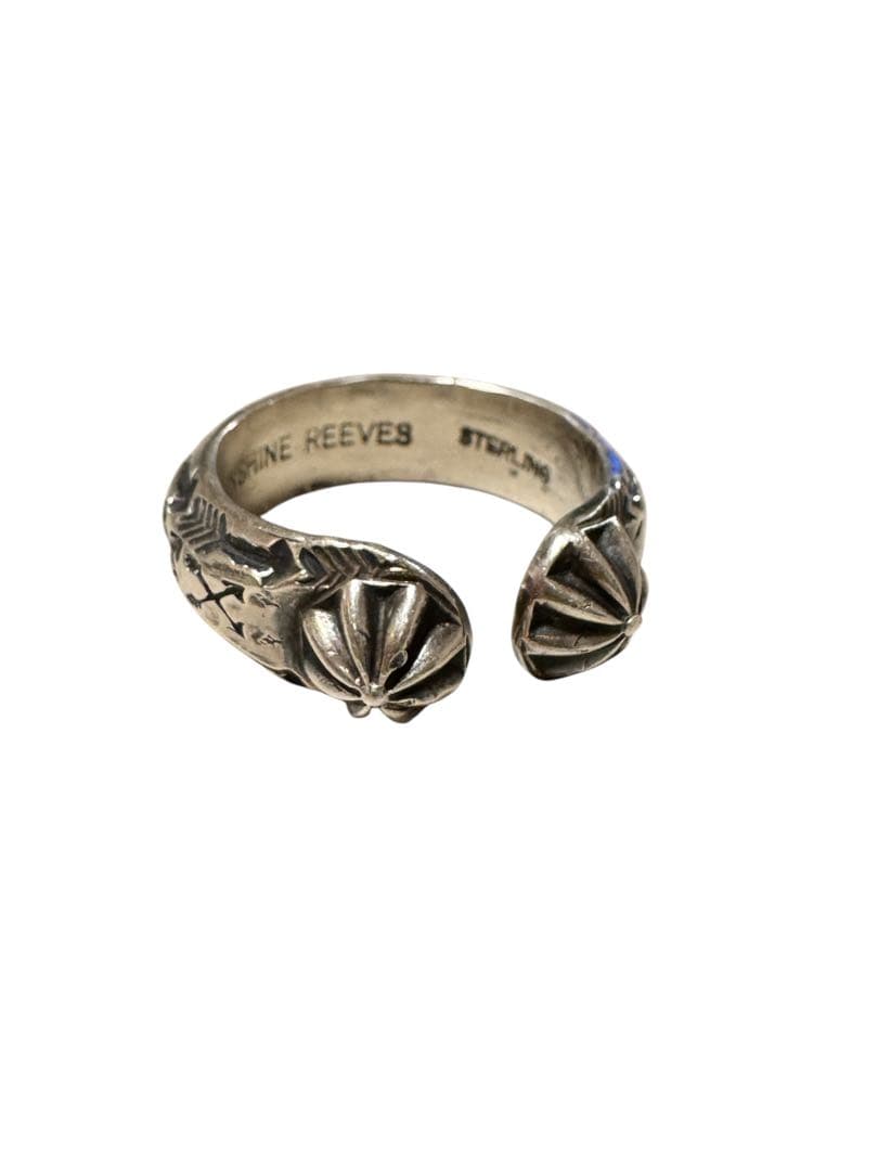 19.5号 サンシャインリーブス コンチョ×スタンプ リング