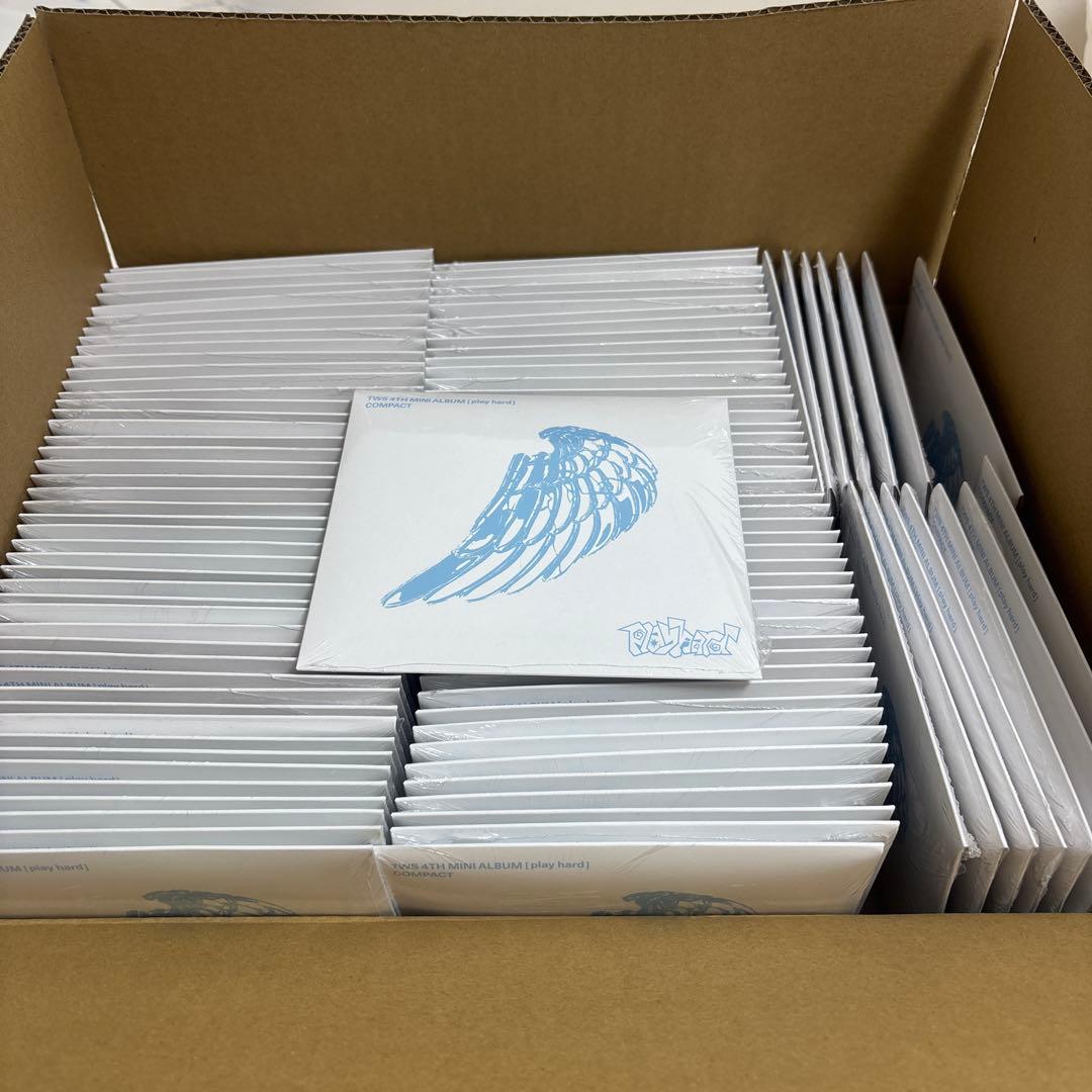 TWS playhard未開封アルバム compact ver 105枚セット