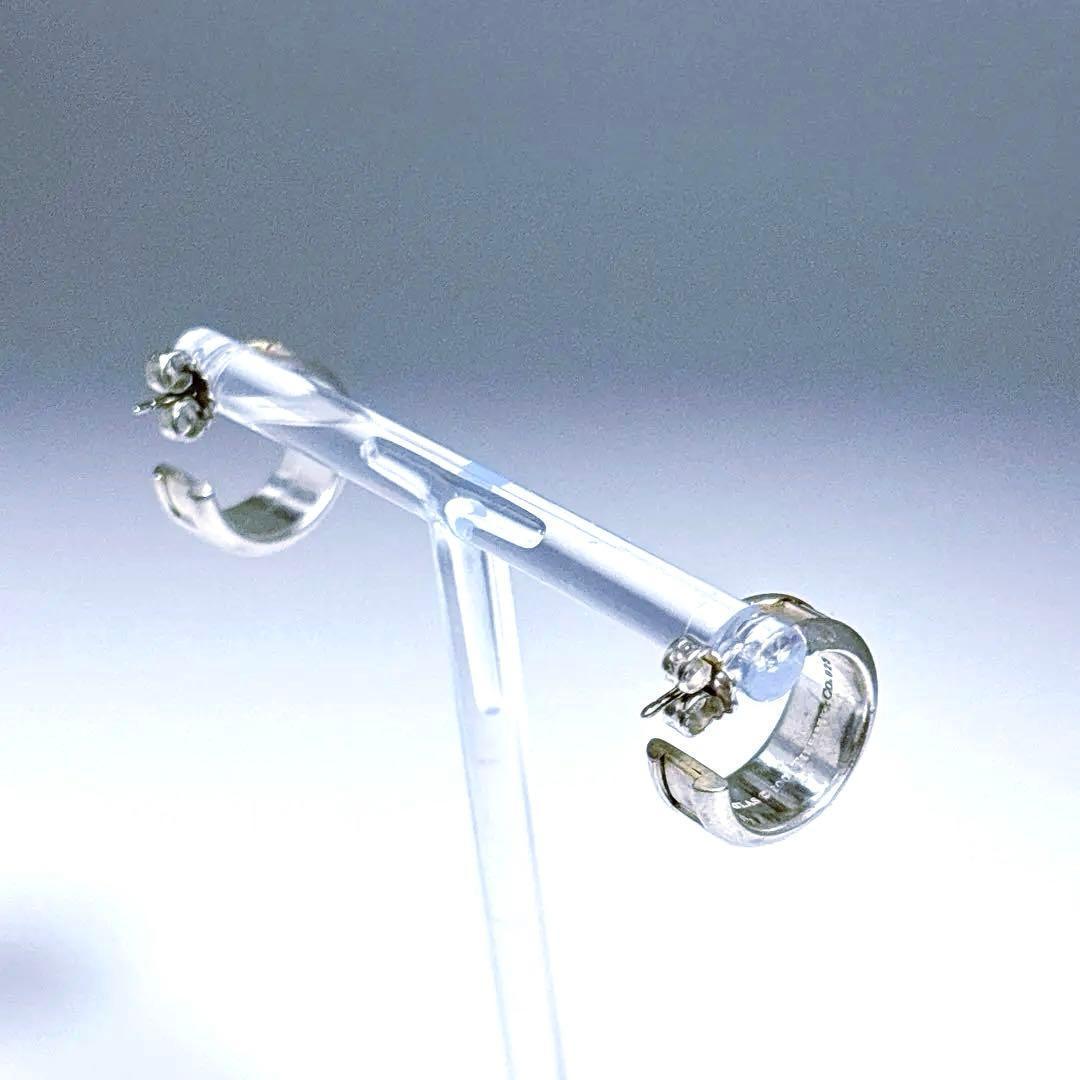 【美品】Tiffanyティファニー ミニ アトラス 両耳 ピアス シルバー925