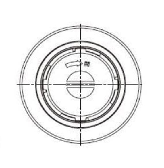 杉田エース クーラーキャップ C75 L50WG ホワイトグレー50個セット
