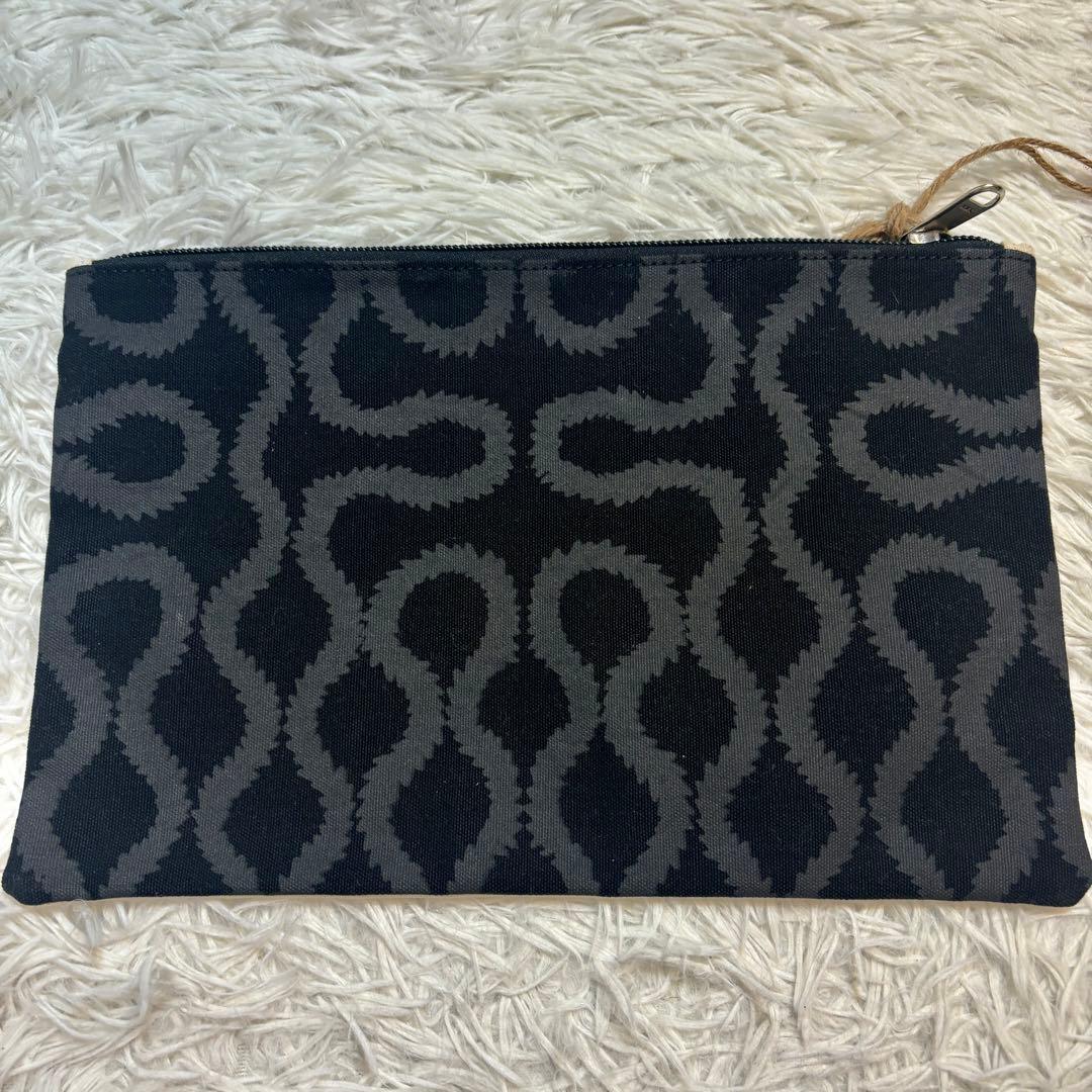 ヴィヴィアンウエストウッド タグ付き 蛇 オーブロゴ キャンバス クラッチバッグ