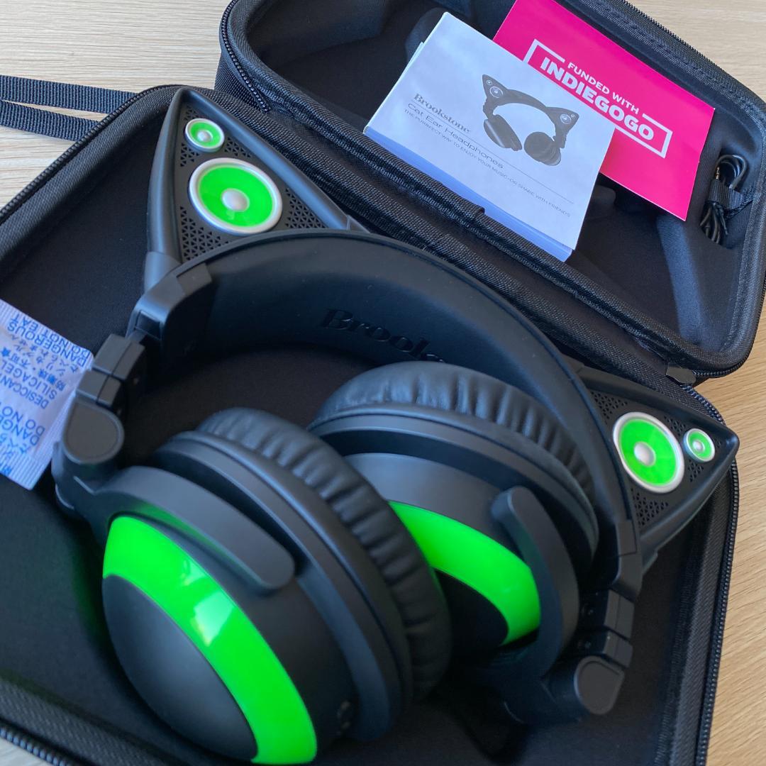 AXENT WEAR ネコ耳 ヘッドフォン Cat Ear Headphones