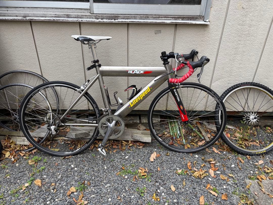 Litespeed BLADE、デュラ10s組みカーボンホイールおまけ