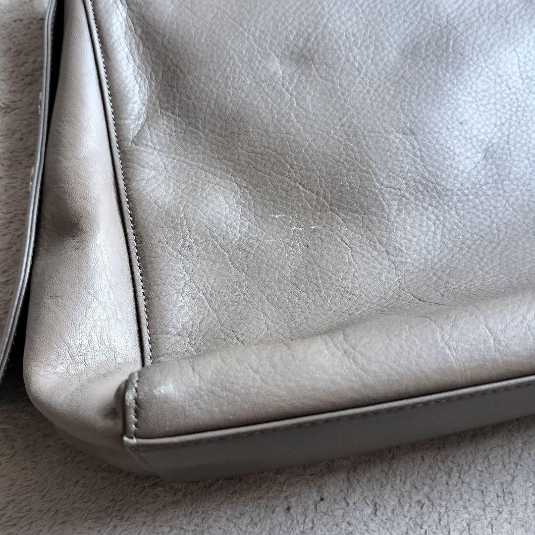 初期 アレキサンダーマックイーン ショルダーバッグ メッセンジャーバッグ レザー