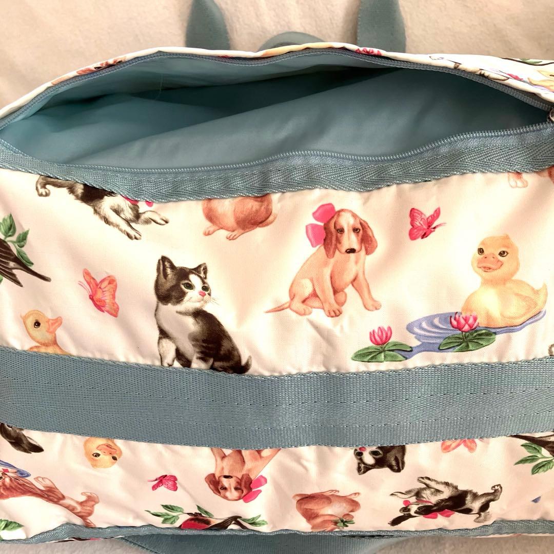 【美品】レスポートサック 35周年記念 日本限定 ストーリーブック柄 ボストン