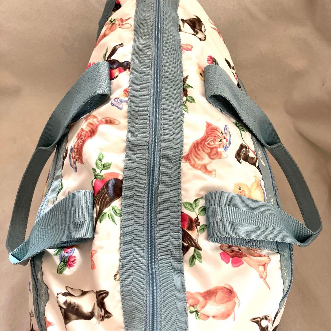 【美品】レスポートサック 35周年記念 日本限定 ストーリーブック柄 ボストン