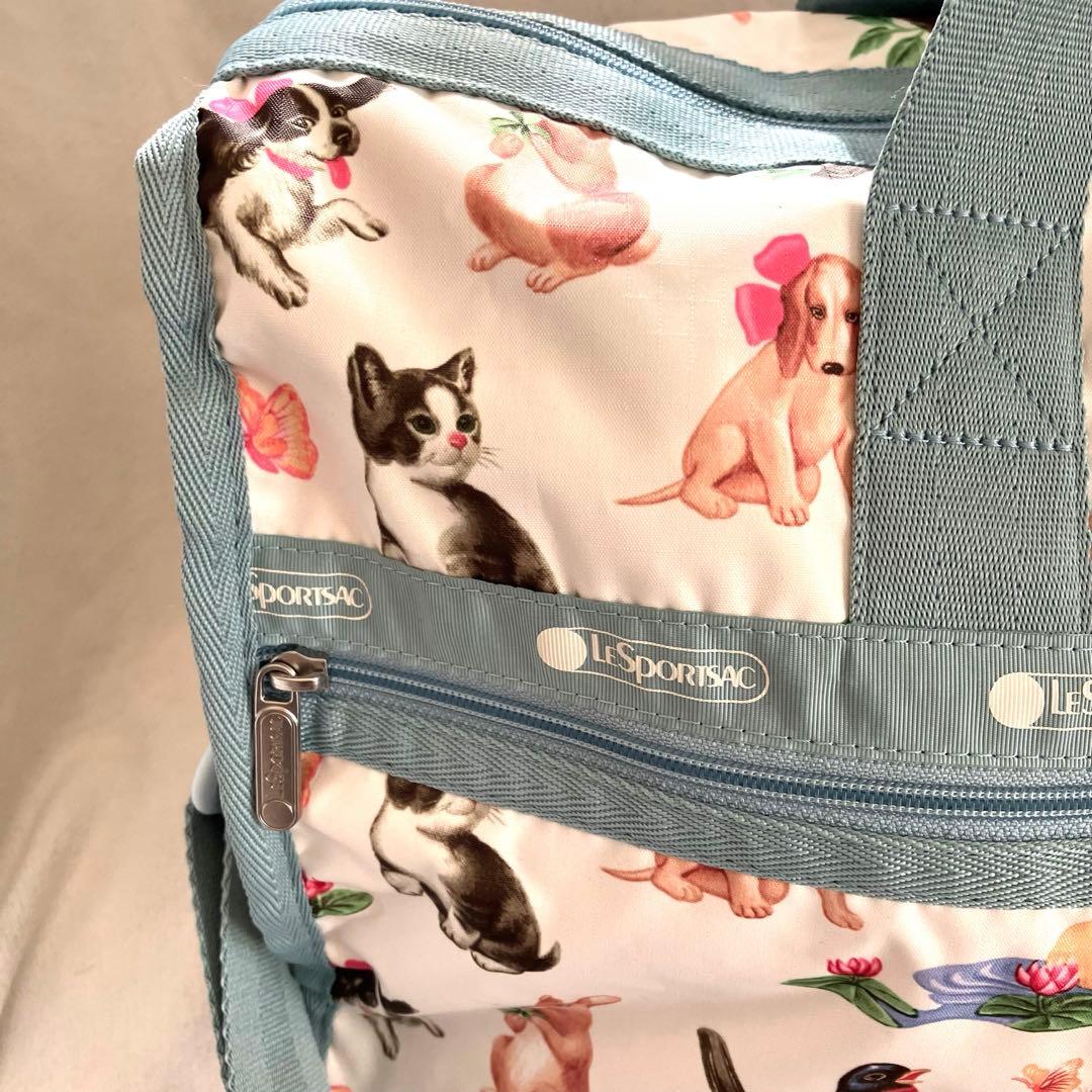 【美品】レスポートサック 35周年記念 日本限定 ストーリーブック柄 ボストン