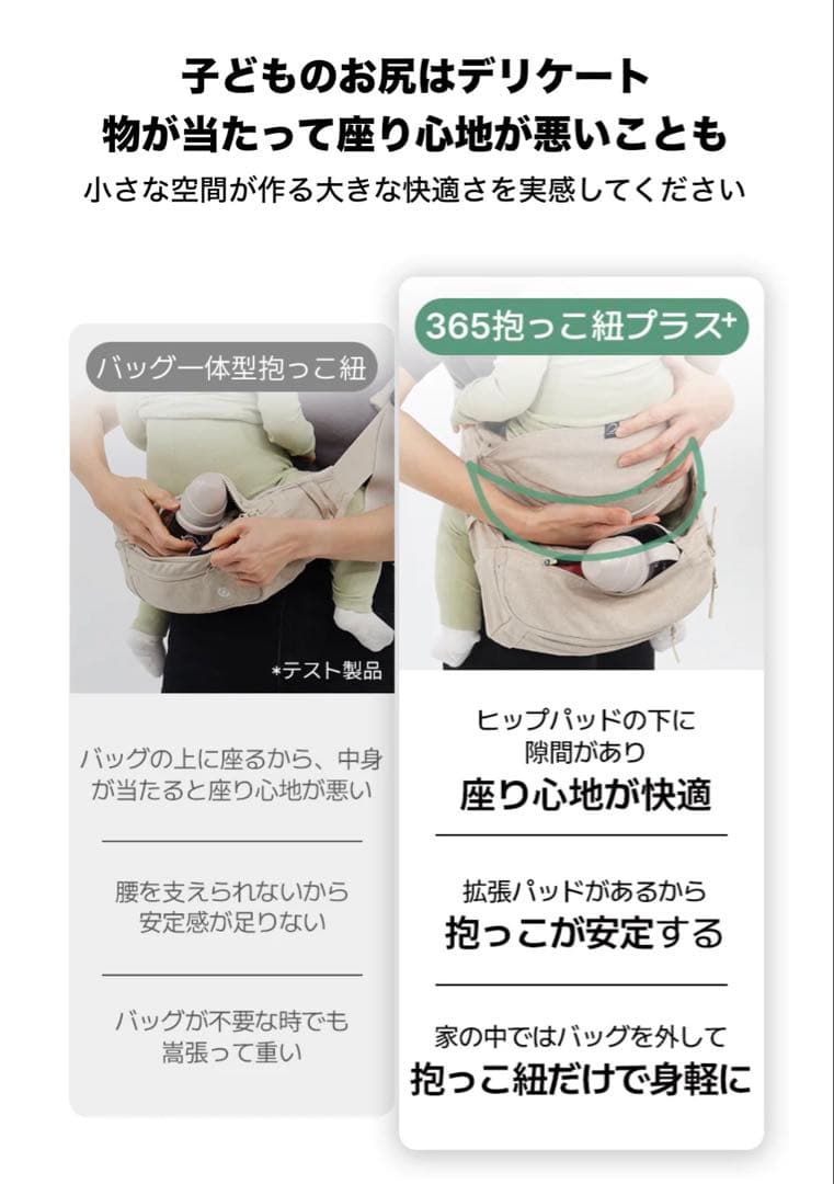 新品未使用 KET グスケット365抱っこ紐Plus グレーレオパード