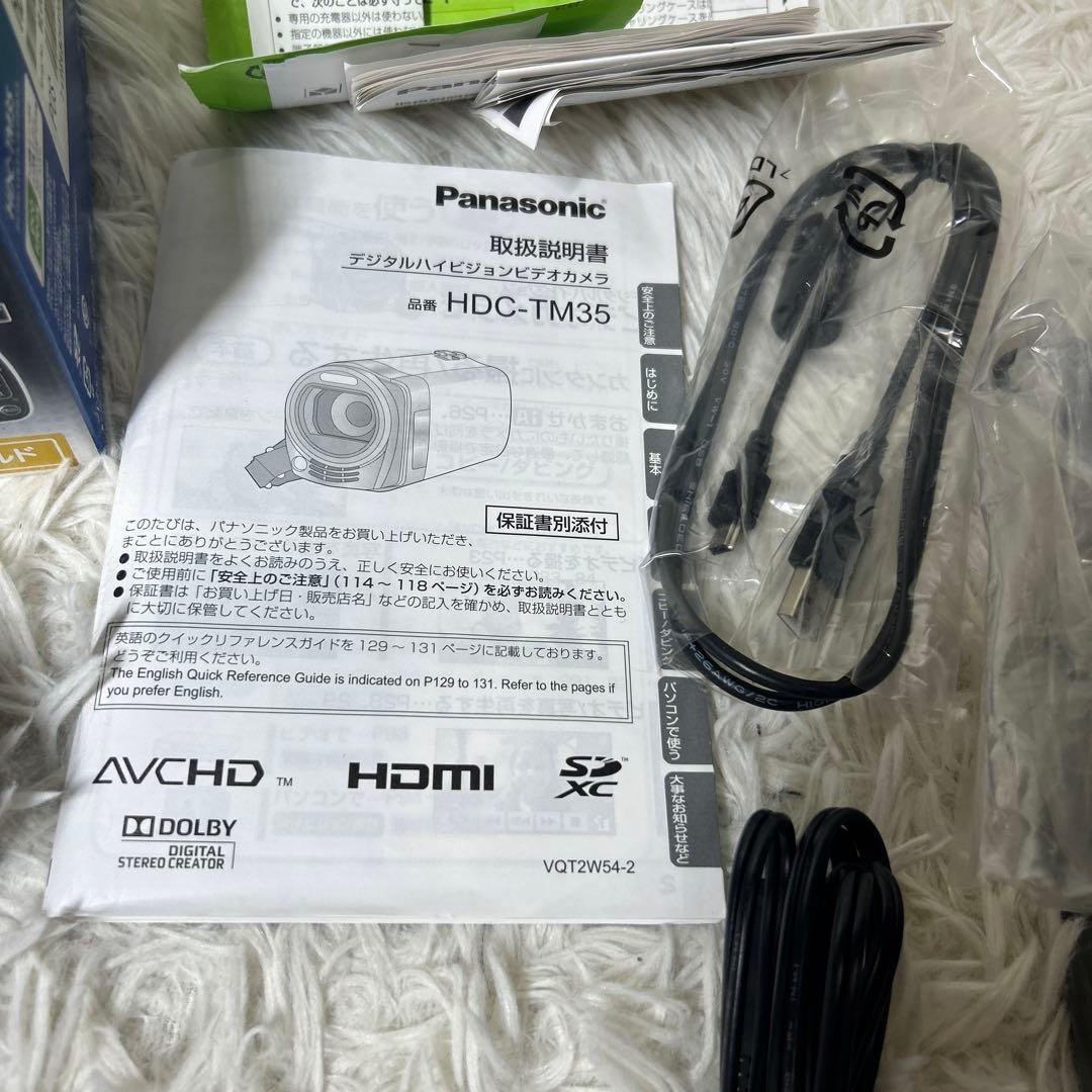 【極美品】Panasonic HDC-TM35 ビデオカメラ パナソニック