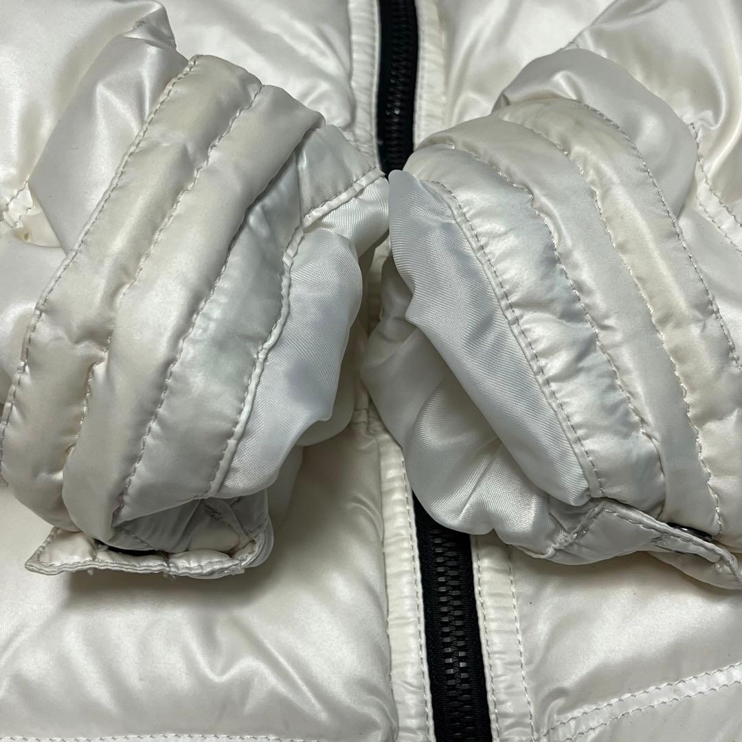 BURBERRY BLACK LABEL/ダウンジャケット/LL/ホワイト