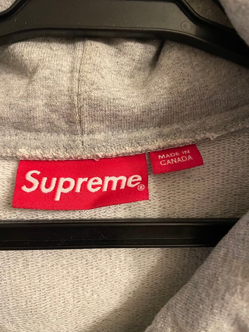 Supreme Small Boxシュプリーム　ジップアップパーカースウェット