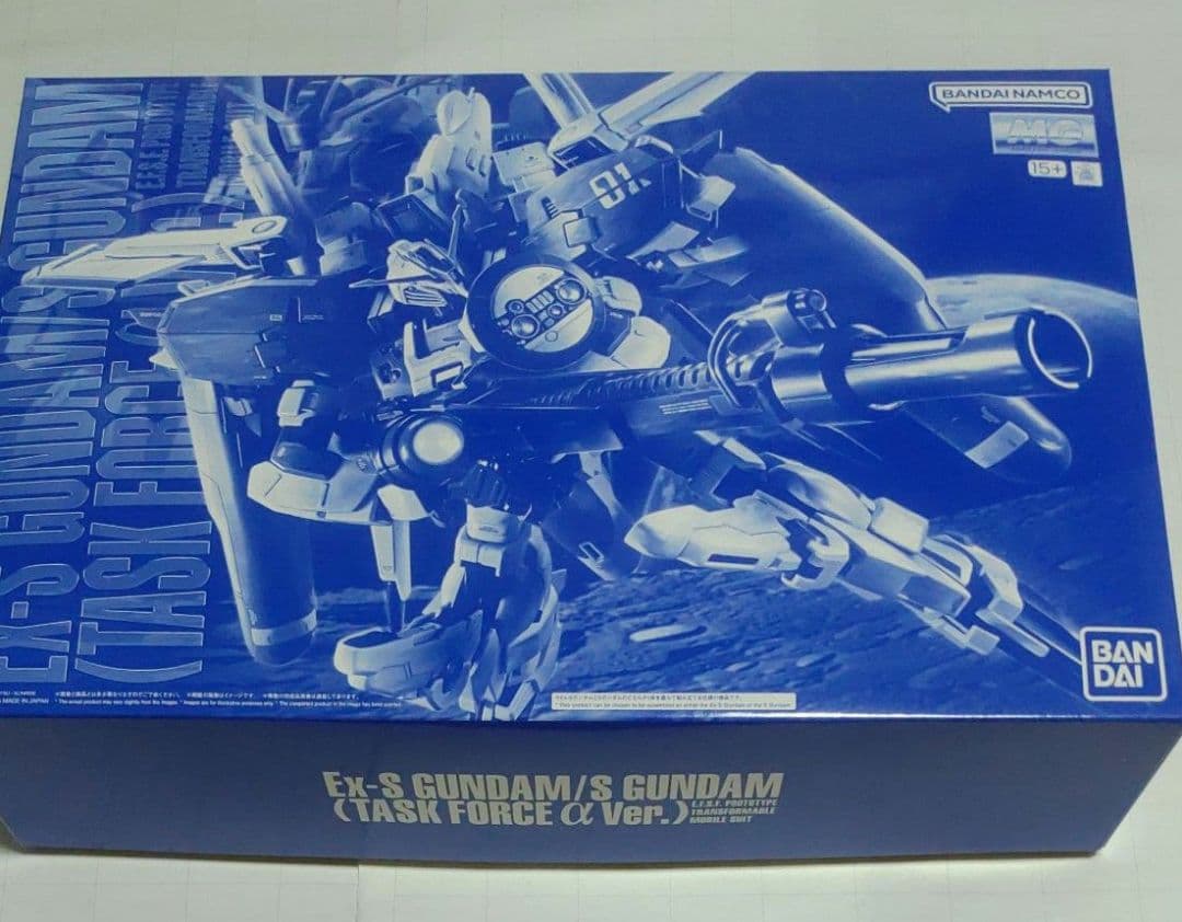 ガンプラ　プレバン限定　MG EX-S ガンダム　タスクフォースαVer
