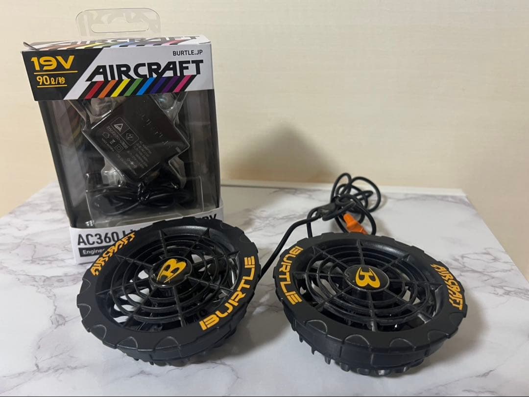 BURTLE AC360-19V AC370/371 ファン