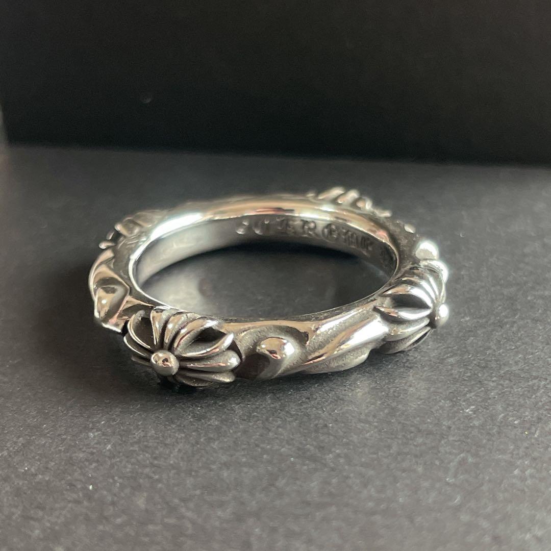 ノーブランド　クロス　SBTバンド　指輪　リング　silver９２５　２１号