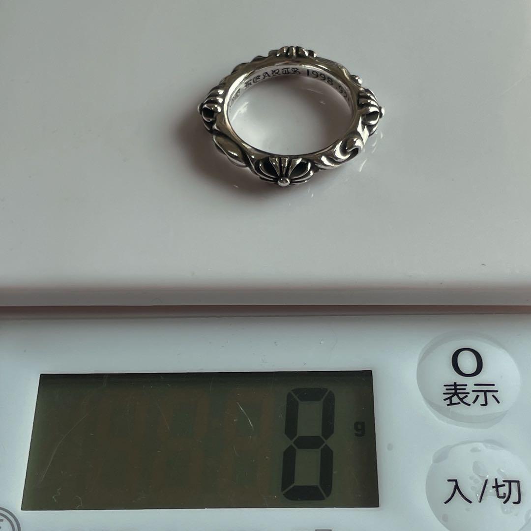 ノーブランド　クロス　SBTバンド　指輪　リング　silver９２５　２１号