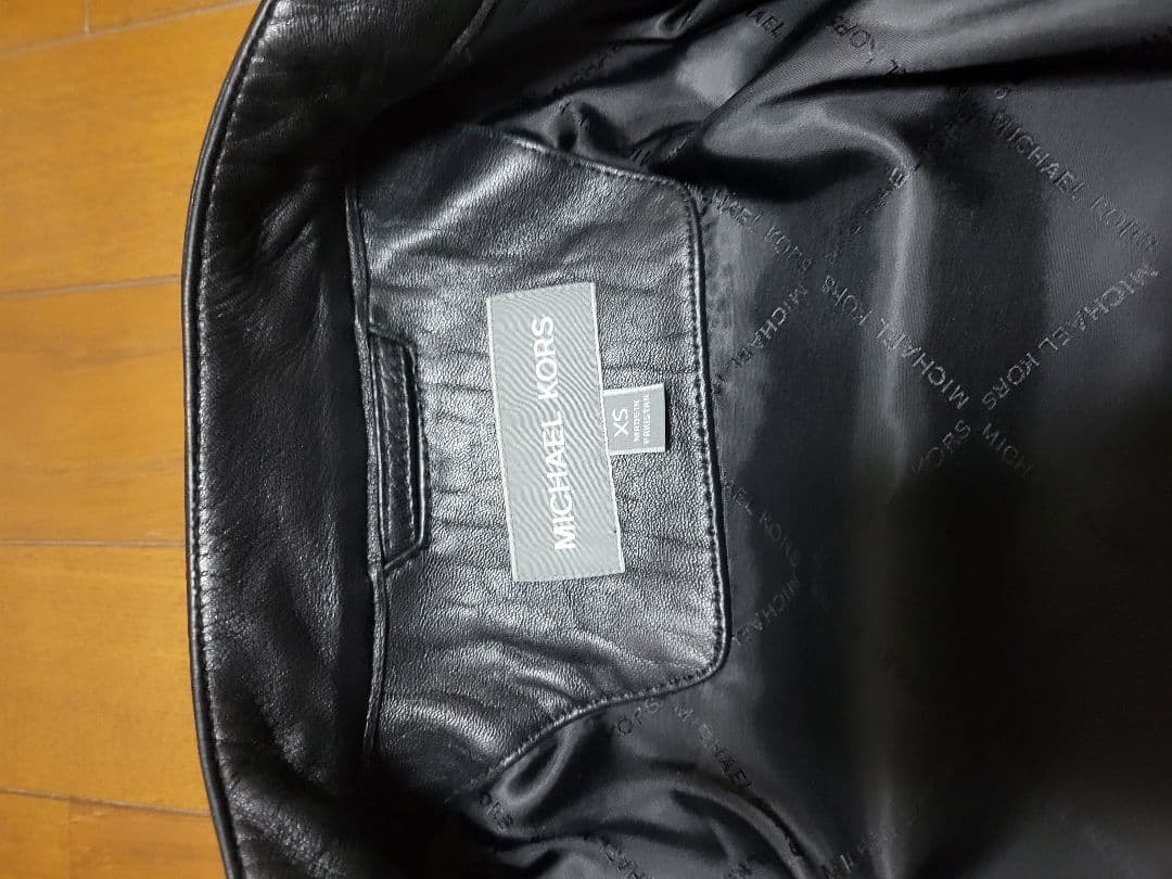 MICHAEL KORSシングルライダースジャケット サイズXS