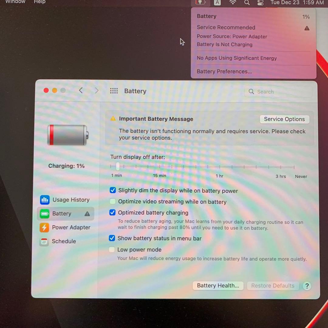 MacBookPro 14インチ M1Max 32g 2tb 本体のみ　ジヤンク