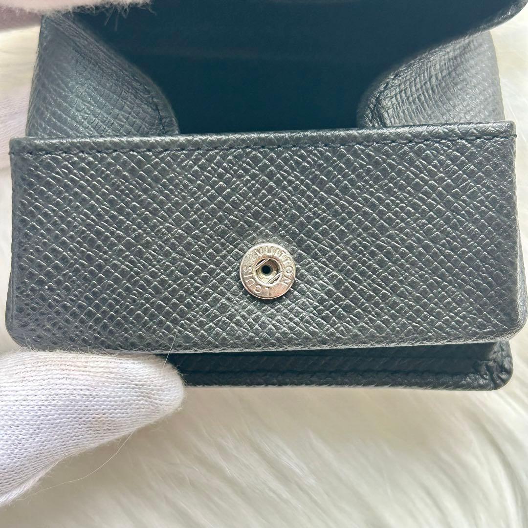 ✨美品✨ルイヴィトン　ケース　タイガレザー　ブラック　メンズ　M30382