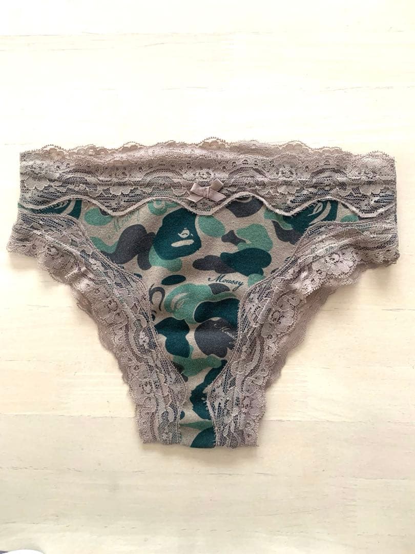 A BATHING APE✖︎MOUSSY カモ アンダーウエア 17日まで値下げ