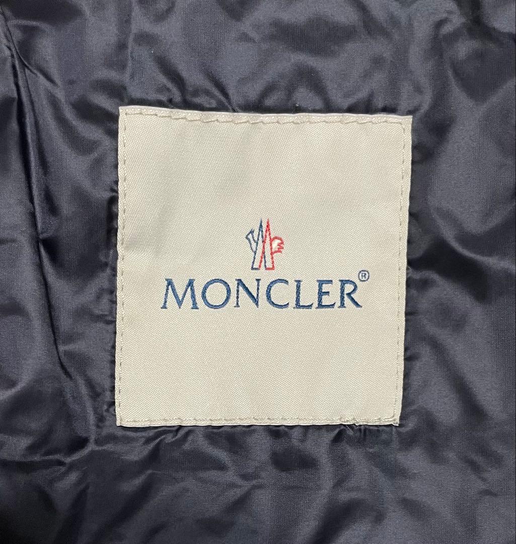 ［美品］モンクレール　レディース　ダウンベスト　ダークネイビー