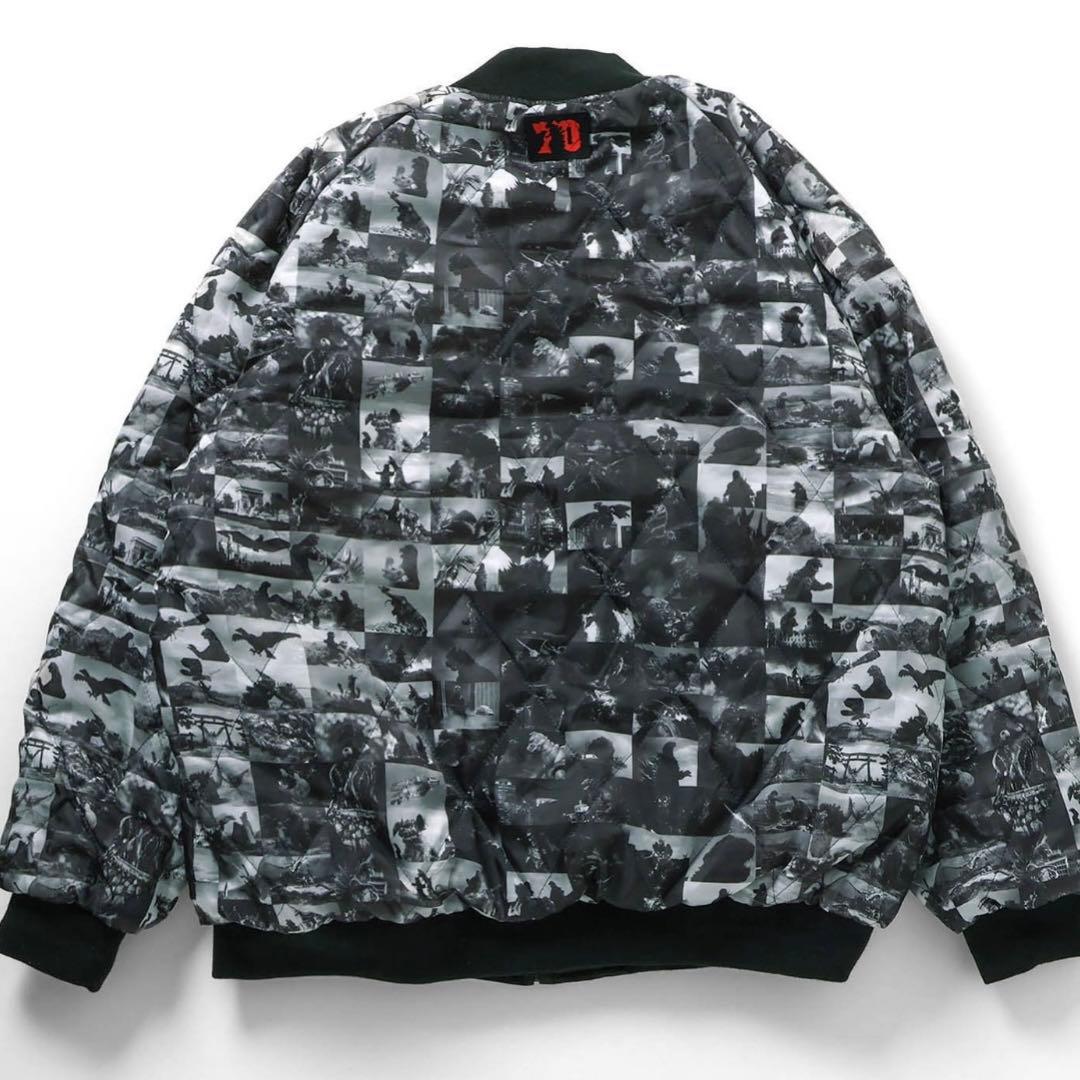 【新品】蓄光刺繍リバーシブルスカジャン M ゴジラ-1.0