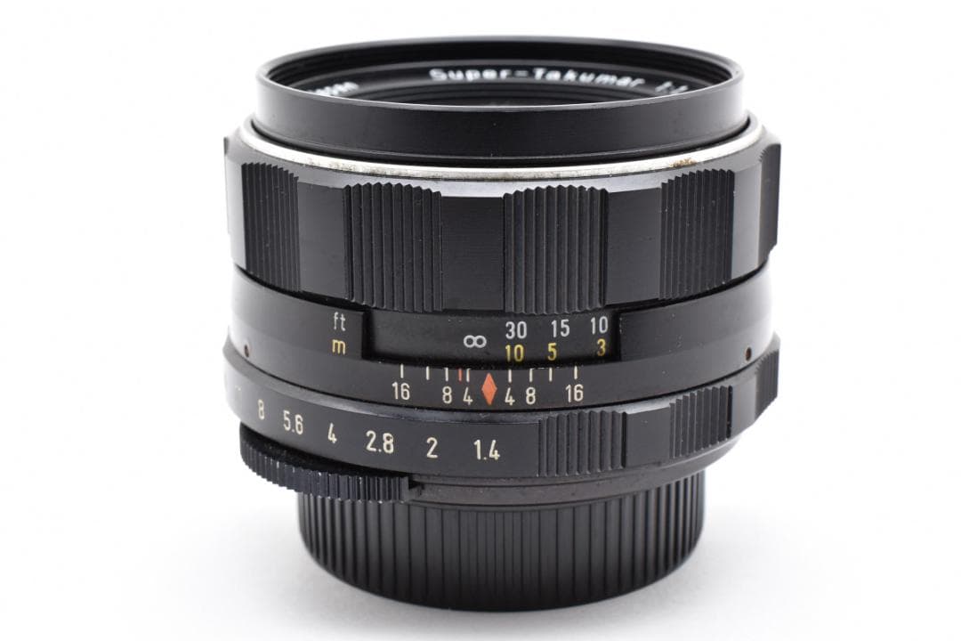 【黄変なし】Super Takumar 50mm F1.4 フード付 C110