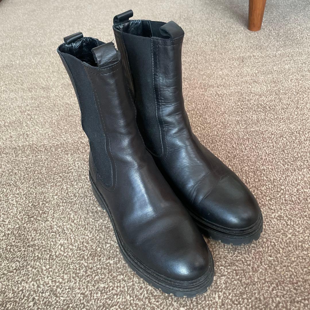 【専用】SHIPS studiouno イタリア製 サイドゴア チェルシーブーツ