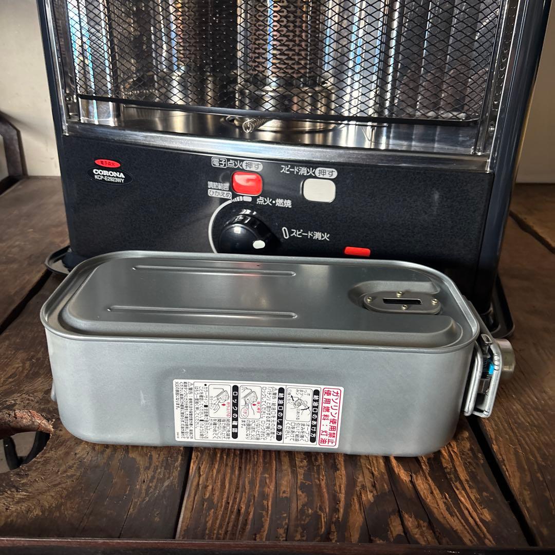 CORONA ストーブ ブラック KCP-E2923wy 2023年製品