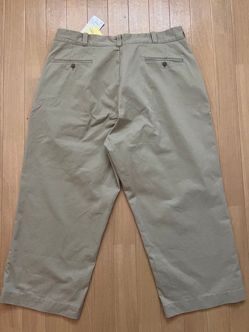 【chimala/チマラ】 UNISEX CROPPED CHINO 34