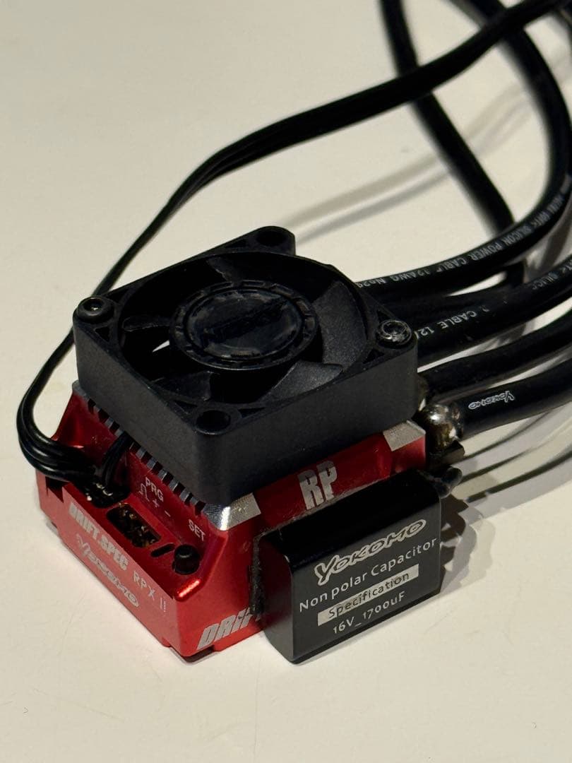 YOKOMOヨコモRPX2 ドリフトスペック　レッド　キャパシタ改