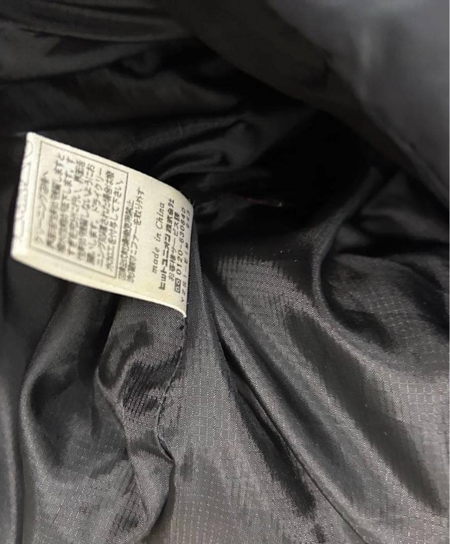 Y2K 00s FRED PERRY ファー ダウンジャケット