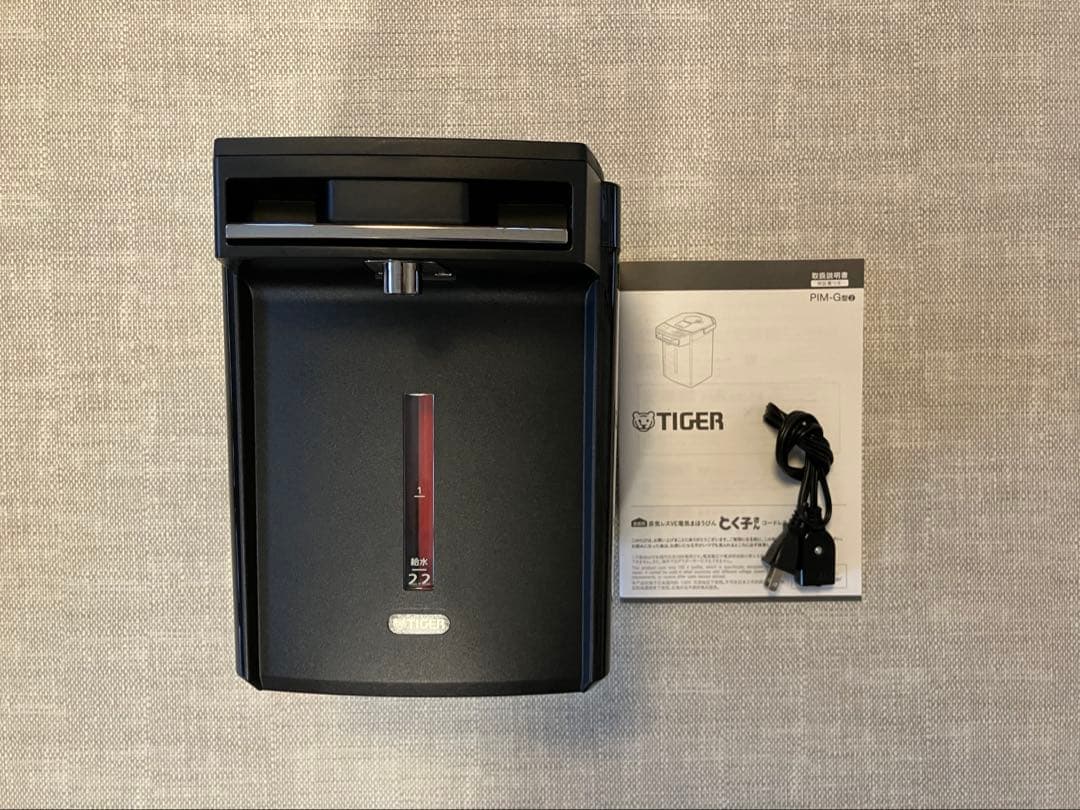 【美品】タイガー 保温ポット まほうびん コードレス 蒸気レス とく子さん