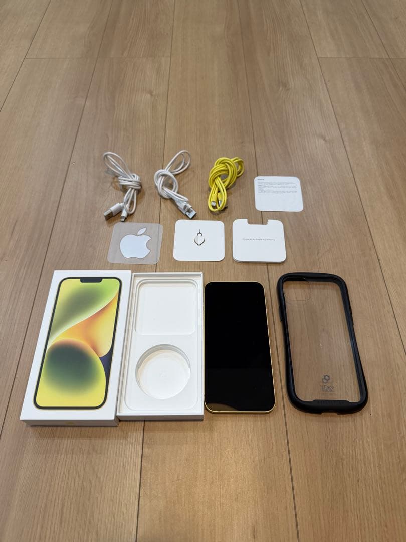 iPhone14Plus 256GB本体　イエロー　黄色　Apple公式購入