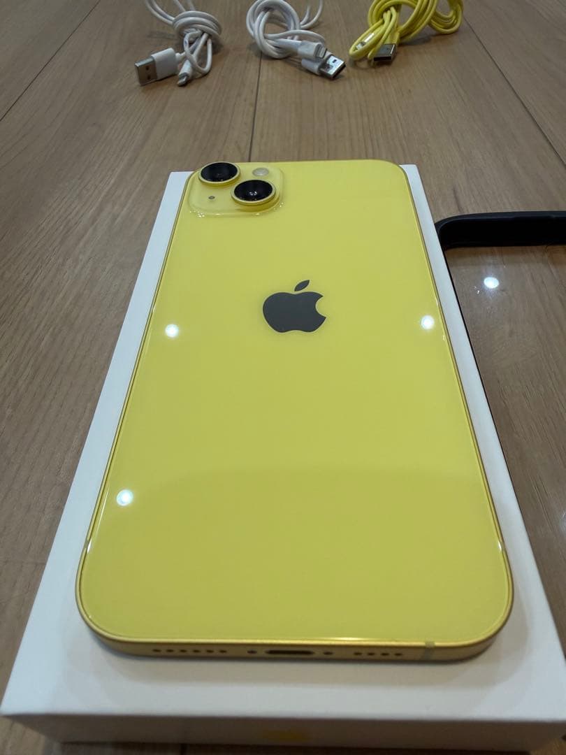 iPhone14Plus 256GB本体　イエロー　黄色　Apple公式購入