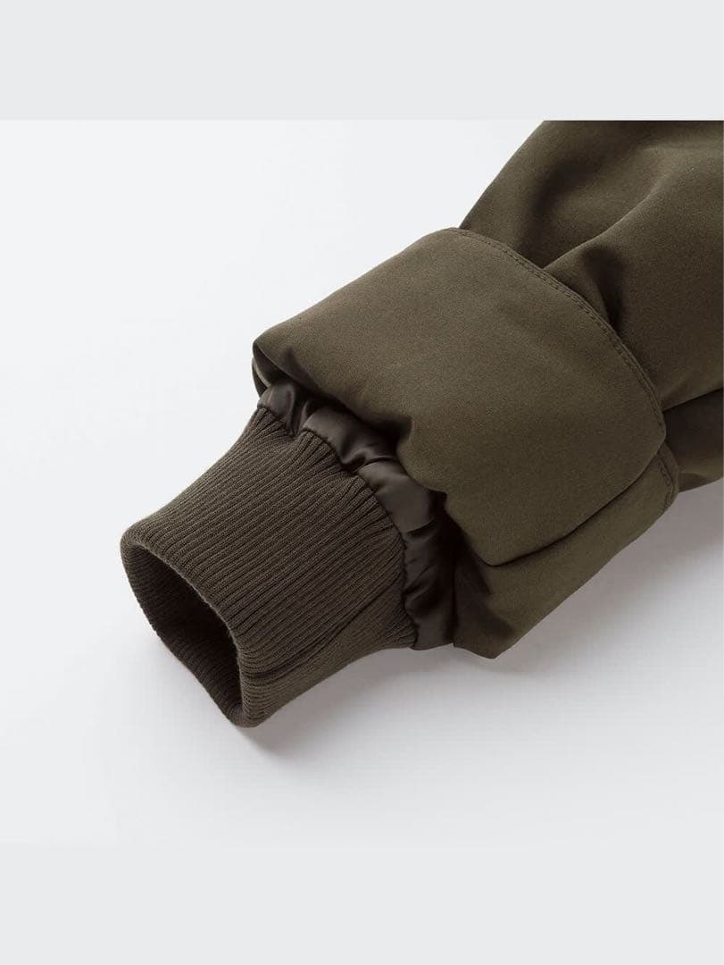 美品！ ユニクロ ハイブリッドダウンウルトラウォームロングコート ブラック S