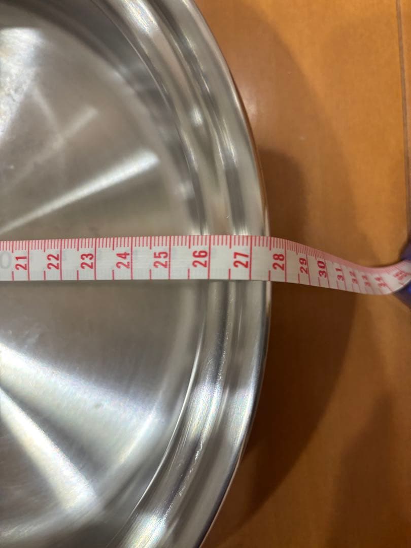 アムウェイ　大フライパン蓋付き 18/8ステンレス　IH対応