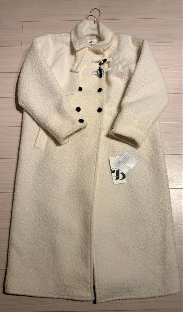 Bibiy MANON DUFFLE COAT アイボリー 正規品