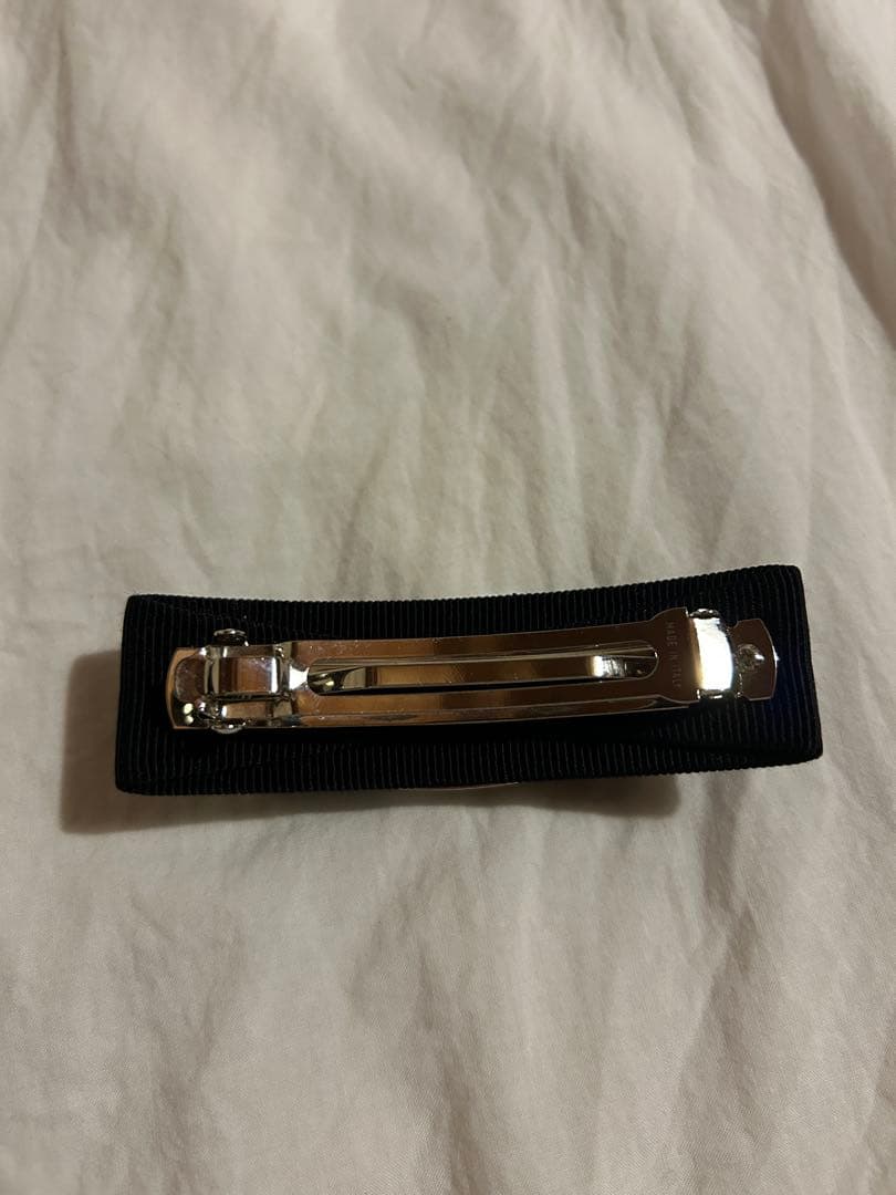 Salvatore Ferragamo ブラックヘアクリップ　正規品