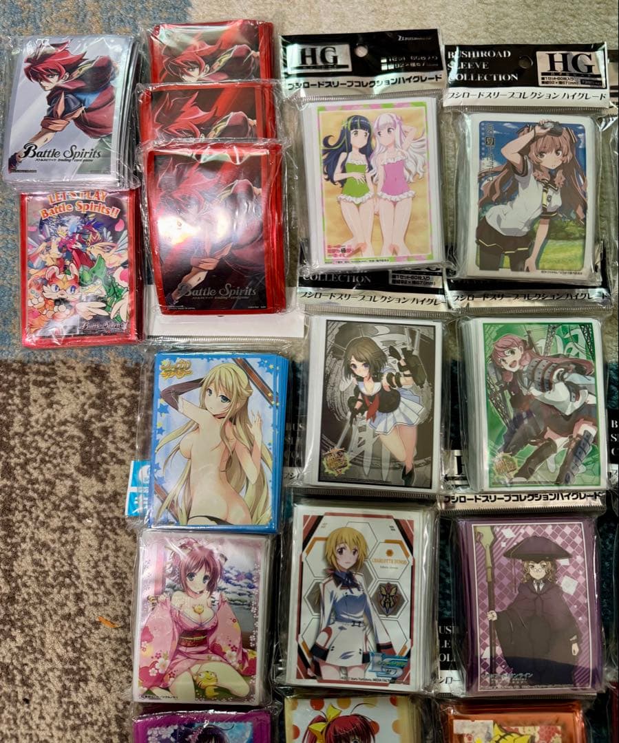 【まとめ売り】キャラクタースリーブ　未開封多数