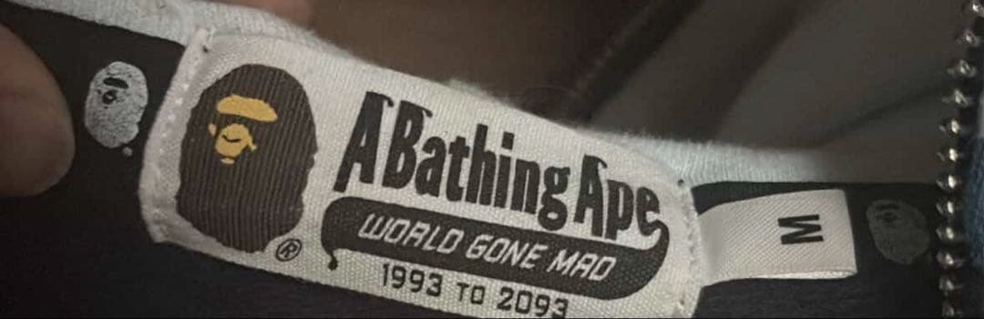 A bathing ape シャークパーカー