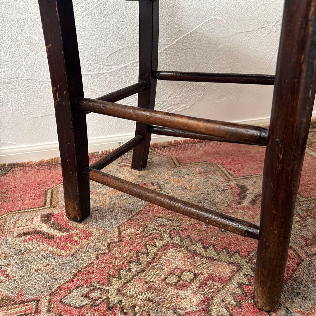 【お値下げ】イギリスアンティーク　チャイルドチェア　アンティークチェア