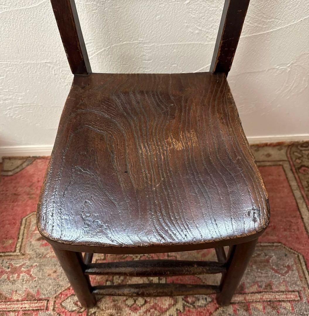 【お値下げ】イギリスアンティーク　チャイルドチェア　アンティークチェア