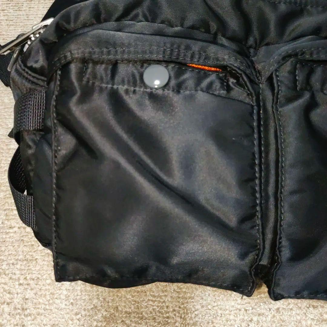 【美品】PORTER タンカー ウエストバッグ　ボディバッグ　ブラック
