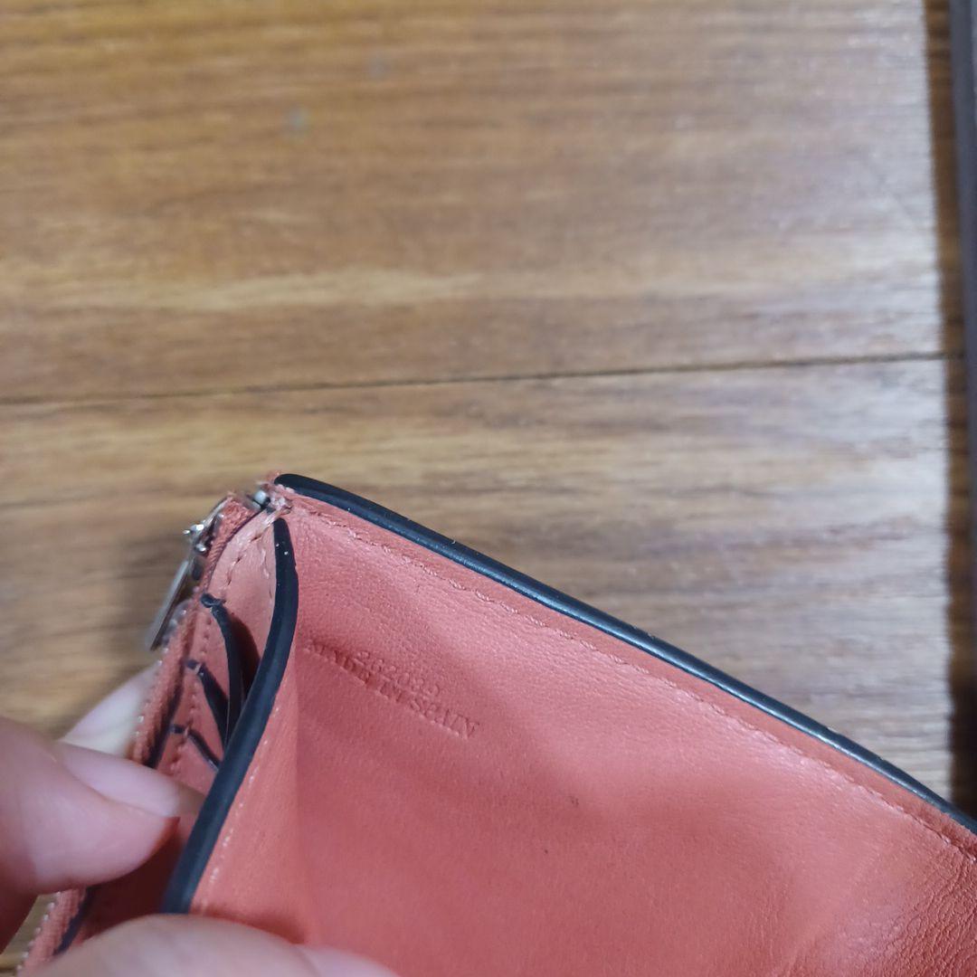 LOEWE グレー 三つ折り財布